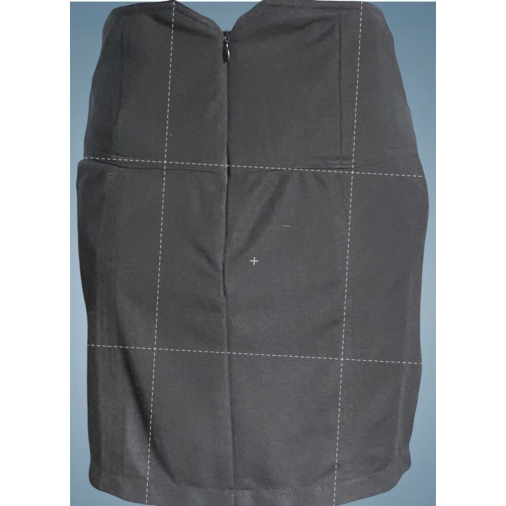 Marciano Los Angeles Womens 8 Black Career Mini Skirt Stretch Knit Pockets - Picture 4 of 6